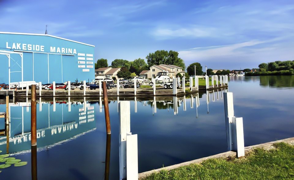 Lakeside Marina in Oshkosh, Wisconsin